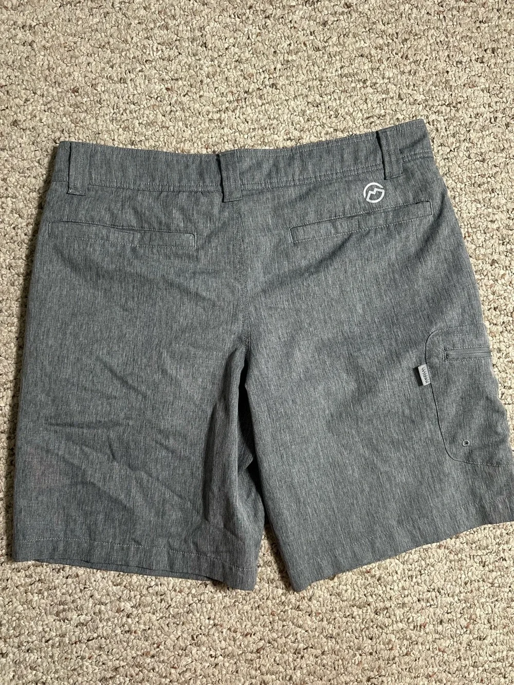 Magellan Outdoors Men’s Fishing Shorts Grey Size 34